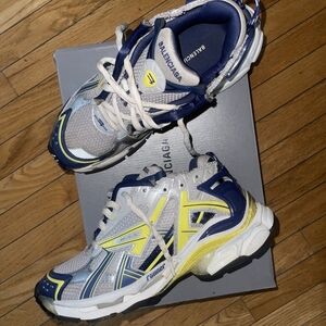 Balenciaga Runner Blue/ Yellow Size 44